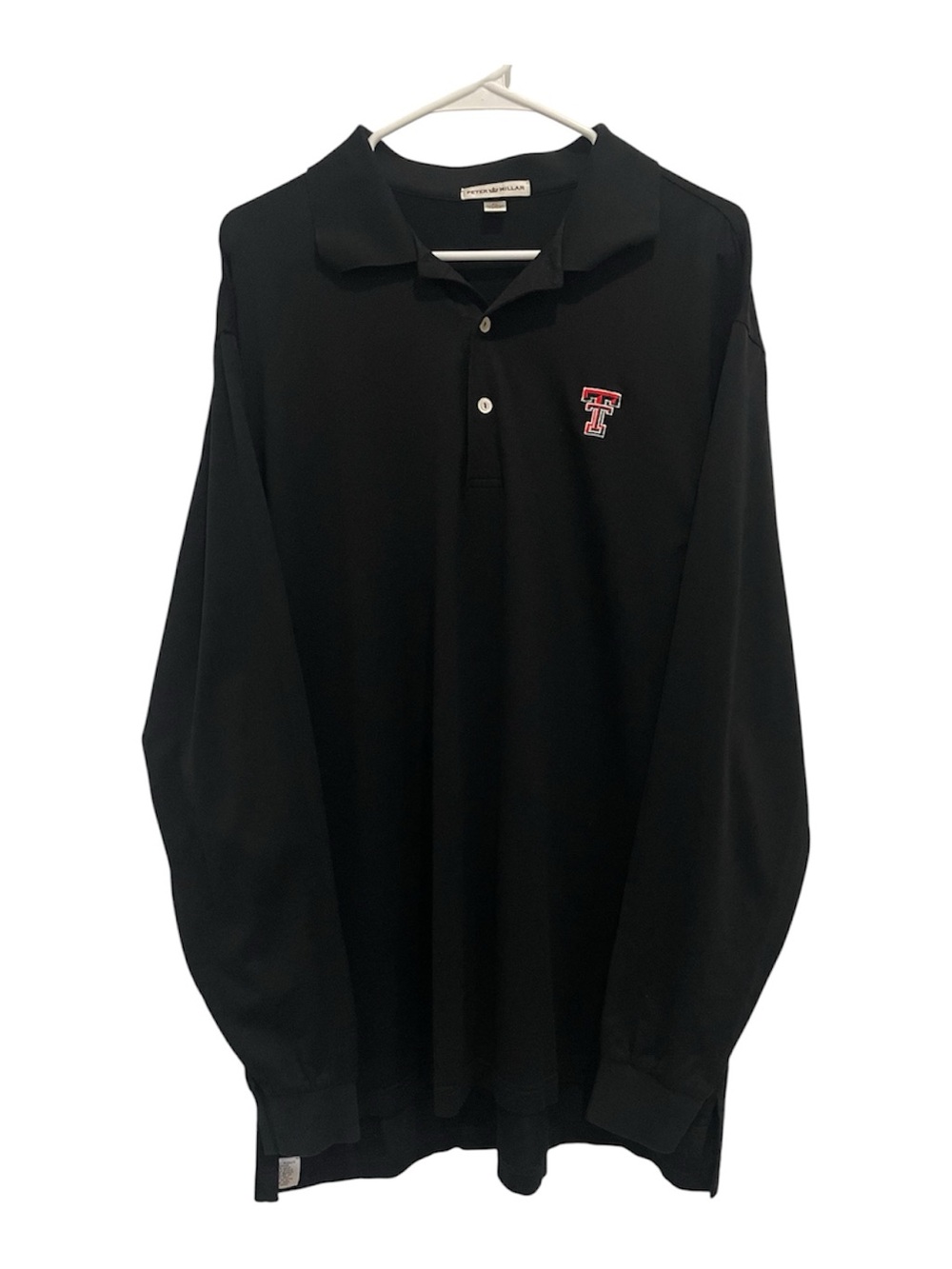 Peter Millar Texas Tech 100% Cotton Long Sleeve